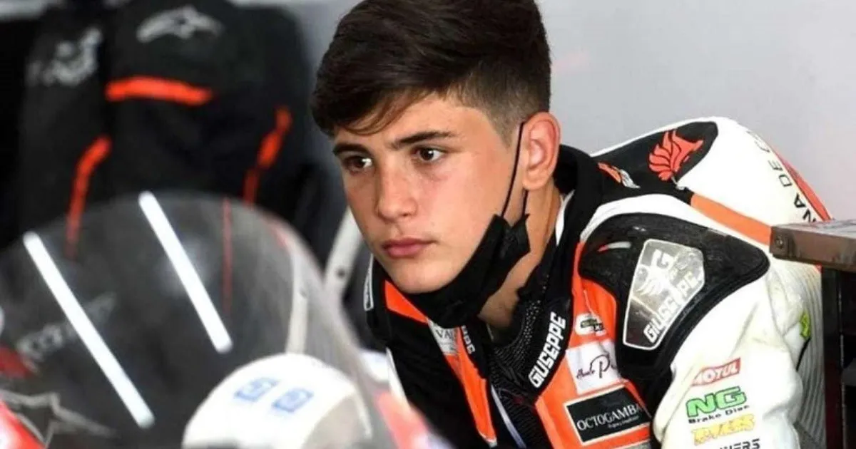 Muere piloto Hugo Millán de 14 años luego de grave accidente