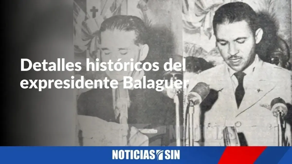 Balaguer tomó medidas para liberar al país