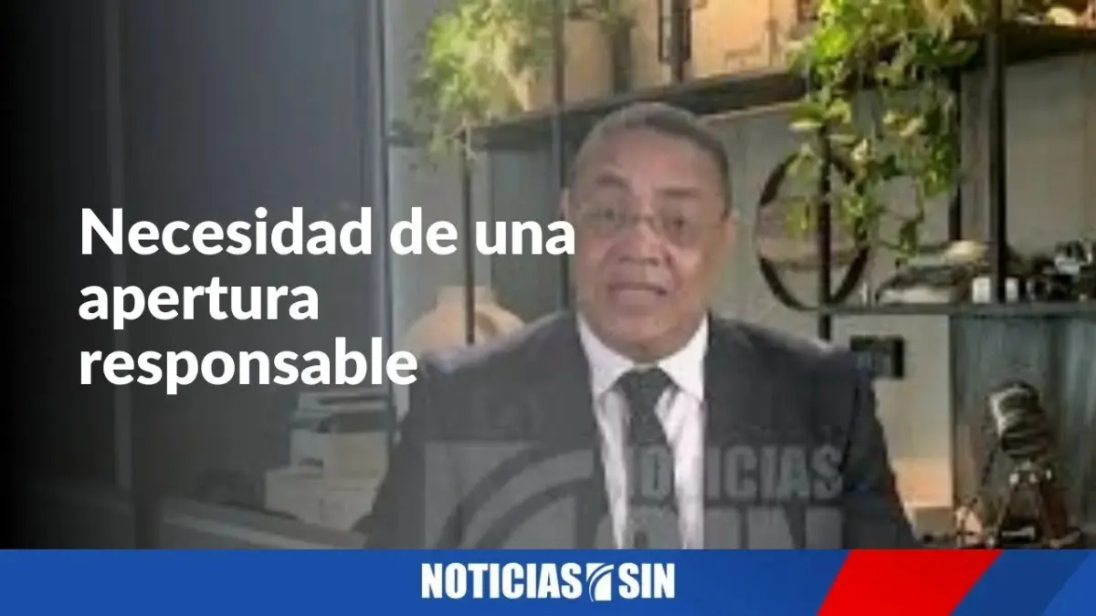 Dos minutos: Necesidad de una apertura responsable