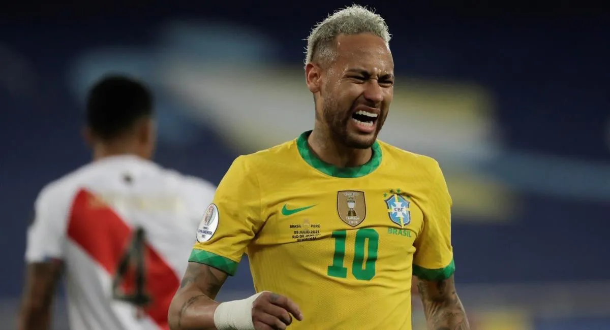 Neymar critica al árbitro Tobar y dice que quiere a Argentina en la final