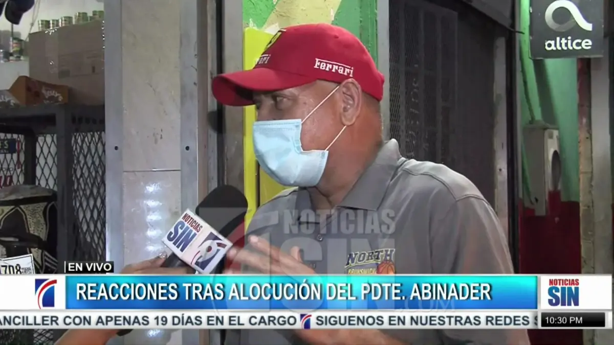 Residentes en Villa Juana hablan tras discurso de Abinader