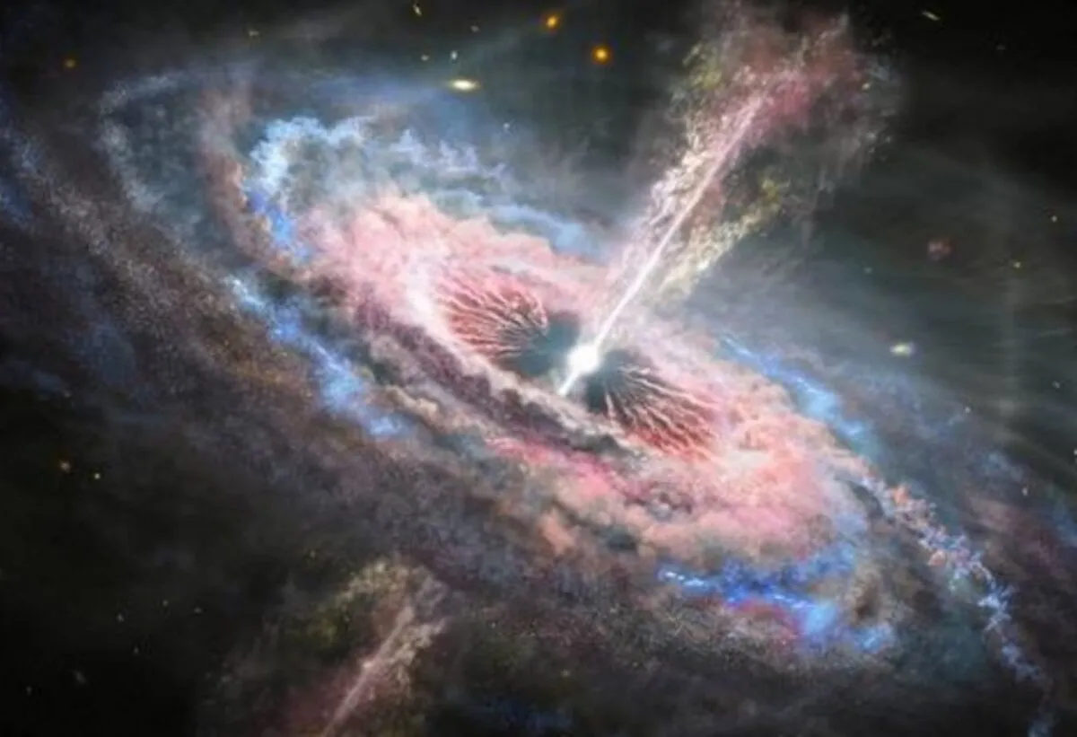 Las galaxias, al crear estrellas, también contaminan el cosmos