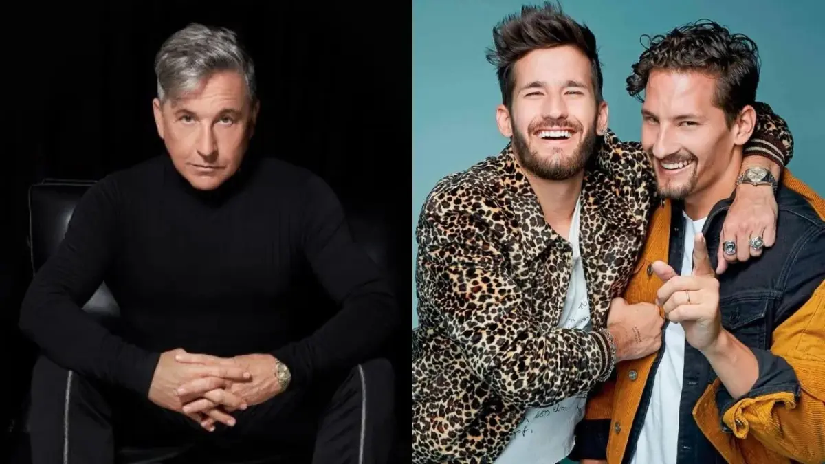 Mau y Ricky reaccionan a la foto publicada por Ricardo Montaner de su pareja en la ducha