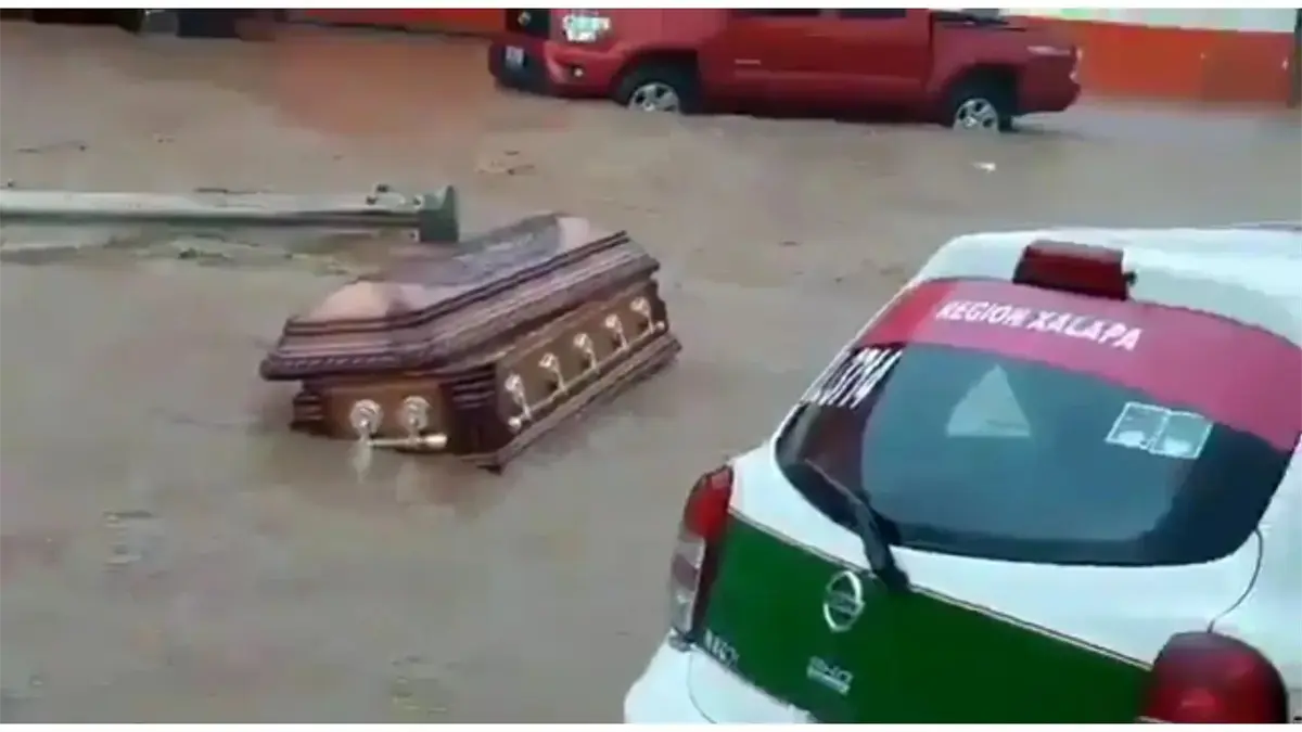 Grace inunda capital del estado mexicano de Veracruz y es tormenta tropical