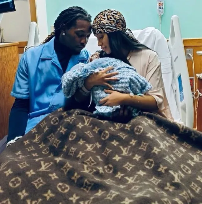Cardi B da a luz a su segundo hijo junto al rapero Offset