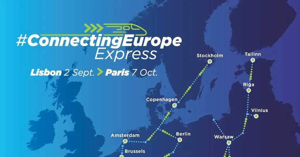 Un tren recorre Europa para mostrar las luces y sombras de su red ferroviaria