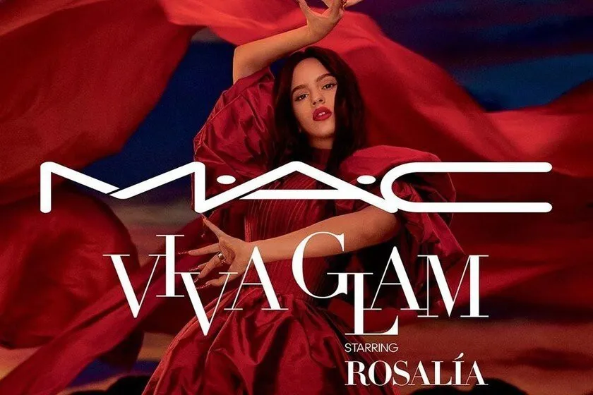 Rosalía crea una colección de cosméticos con M.A.C que recrean su estilo