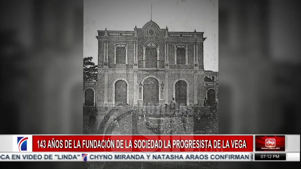 143 aniversario de la fundación de la sociedad La Progresista de La Vega
