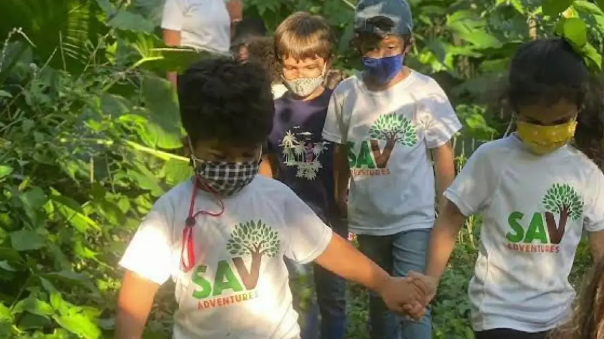 SAV Adventures un programa educativo en contacto con la naturaleza