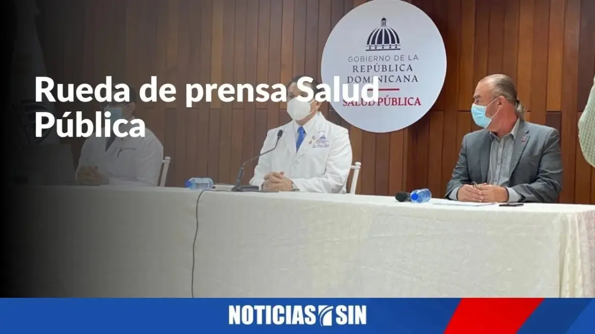 EN VIVO Rueda de prensa Salud Pública