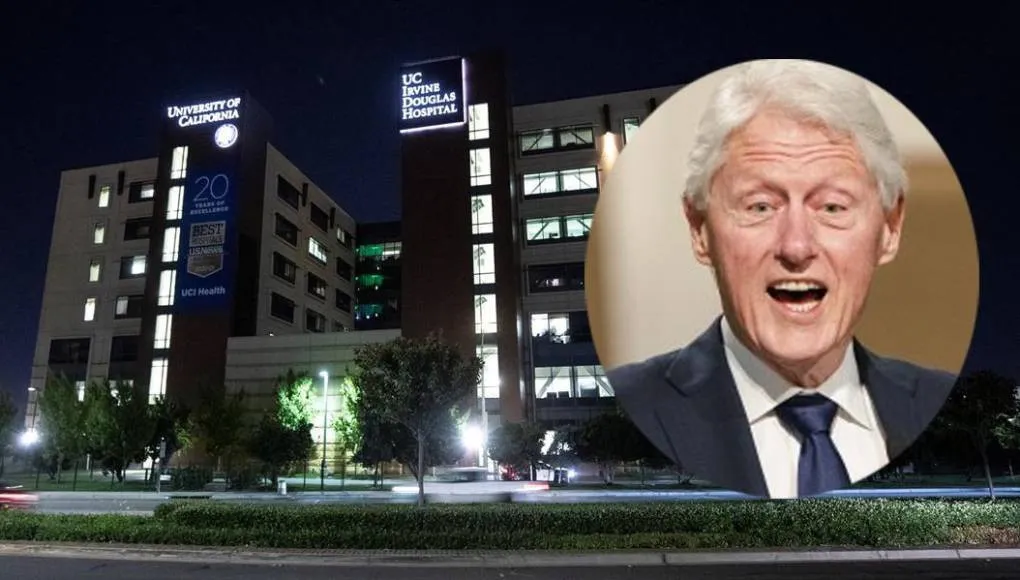 Bill Clinton está recuperándose en el hospital de una infección de orina