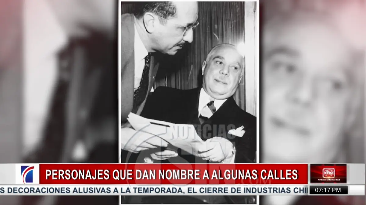 Calles de RD con nombres históricos