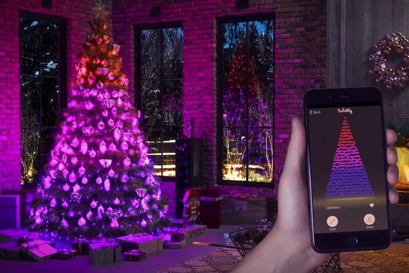 Luces inteligentes para la temporada navideña