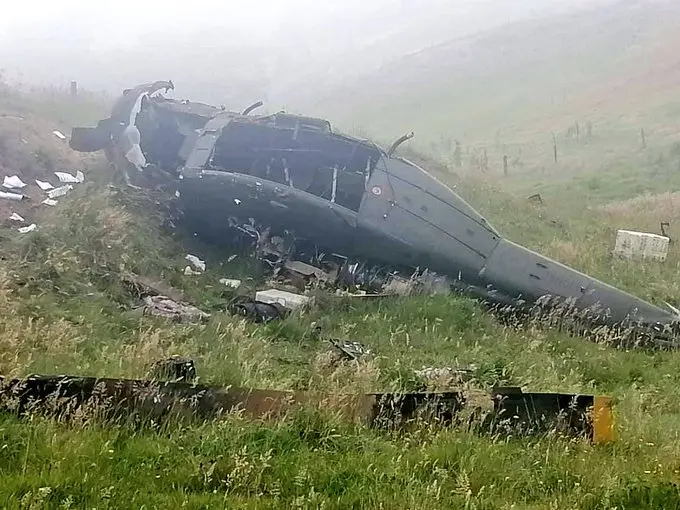 Asciende a 3 el número de muertos por accidente de helicóptero en Colombia