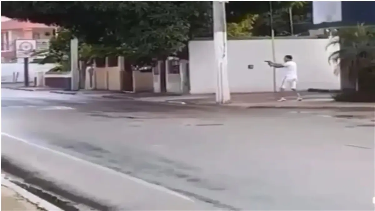 Video: PN investiga enfrentamiento a tiros en Santiago para capturar a involucrados