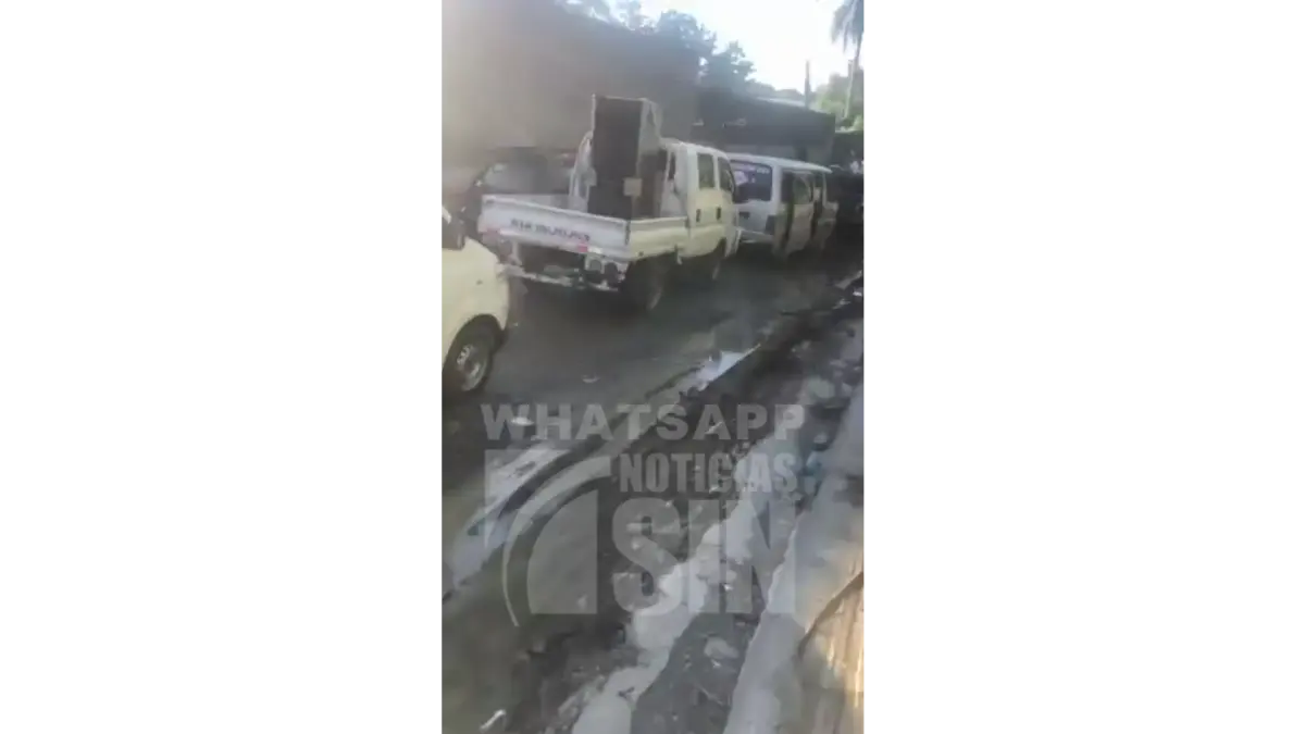 Denuncian mal estado en calles de Manoguayabo