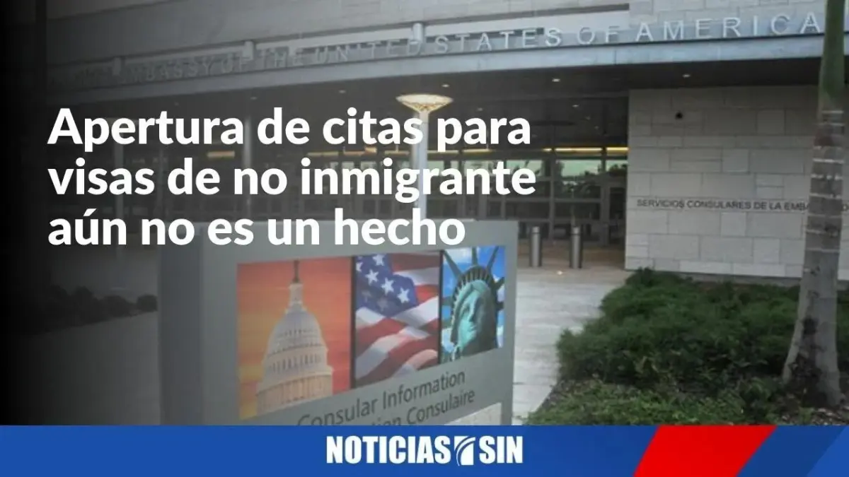 Pese a deseo de la Embajada de agendar citas, aún no es un hecho