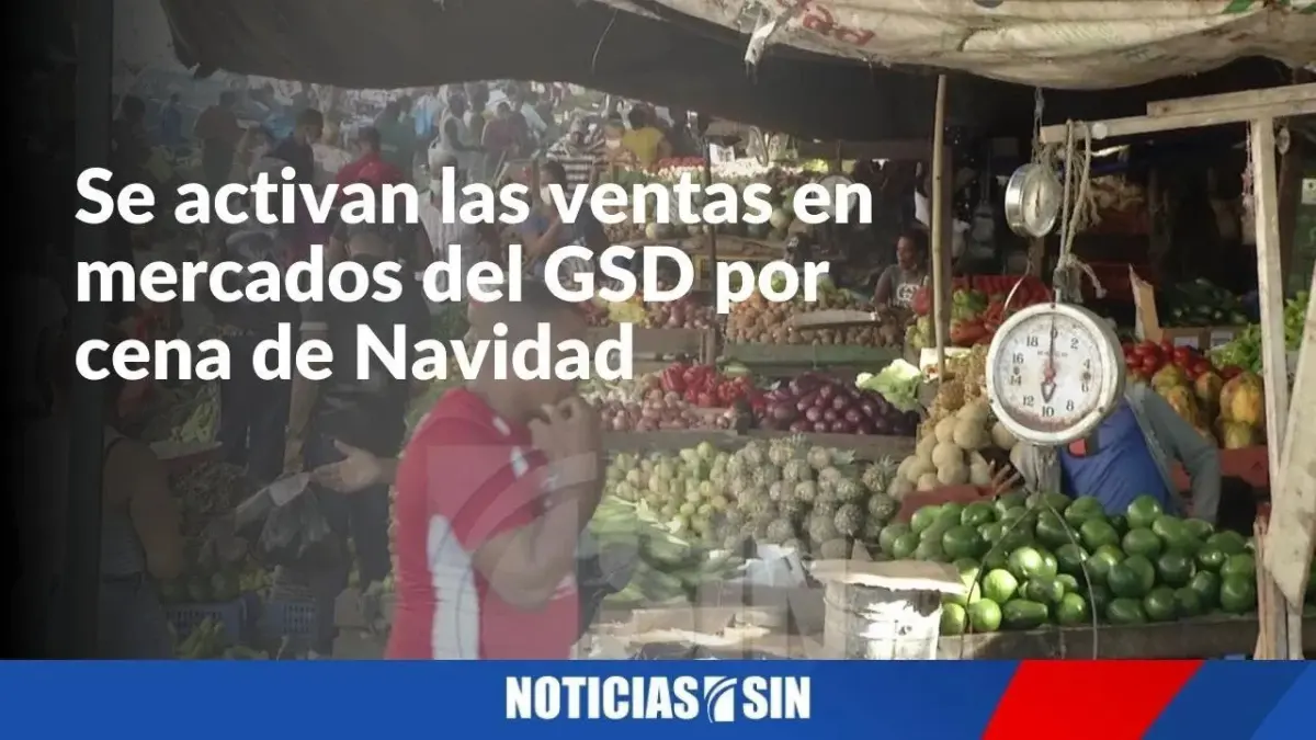 Mercados del GSD se reactivan por compras para cena de Navidad