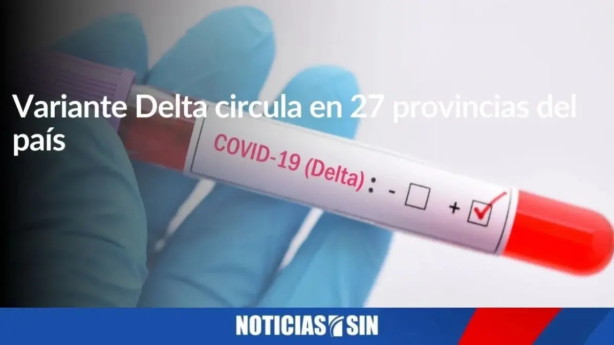 Variante Delta circula en 27 provincias del país