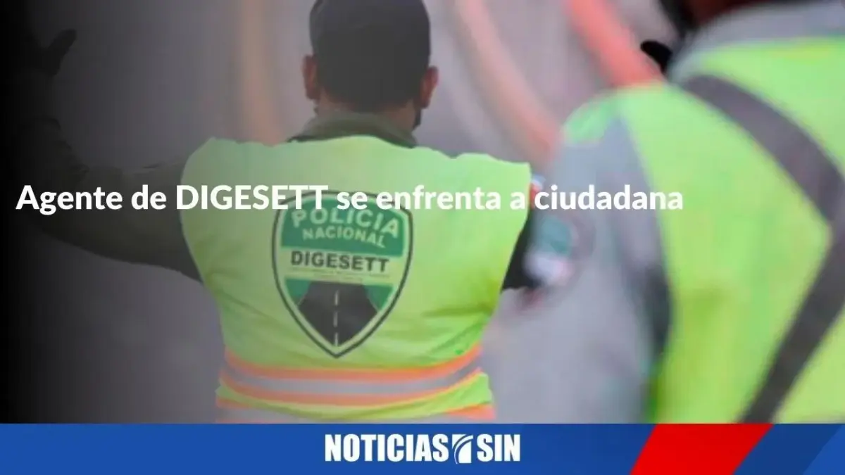 Agente de DIGESETT se enfrenta a ciudadana