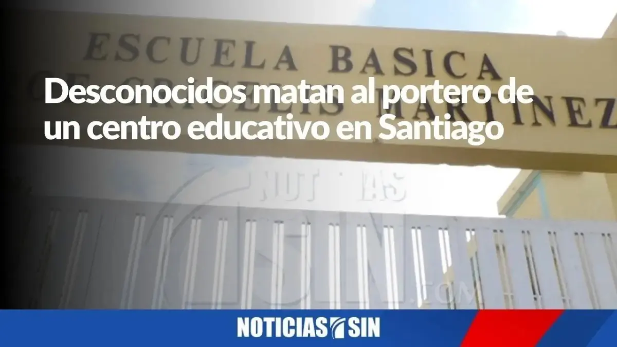 Desconocidos matan al portero de un centro educativo en Santiago