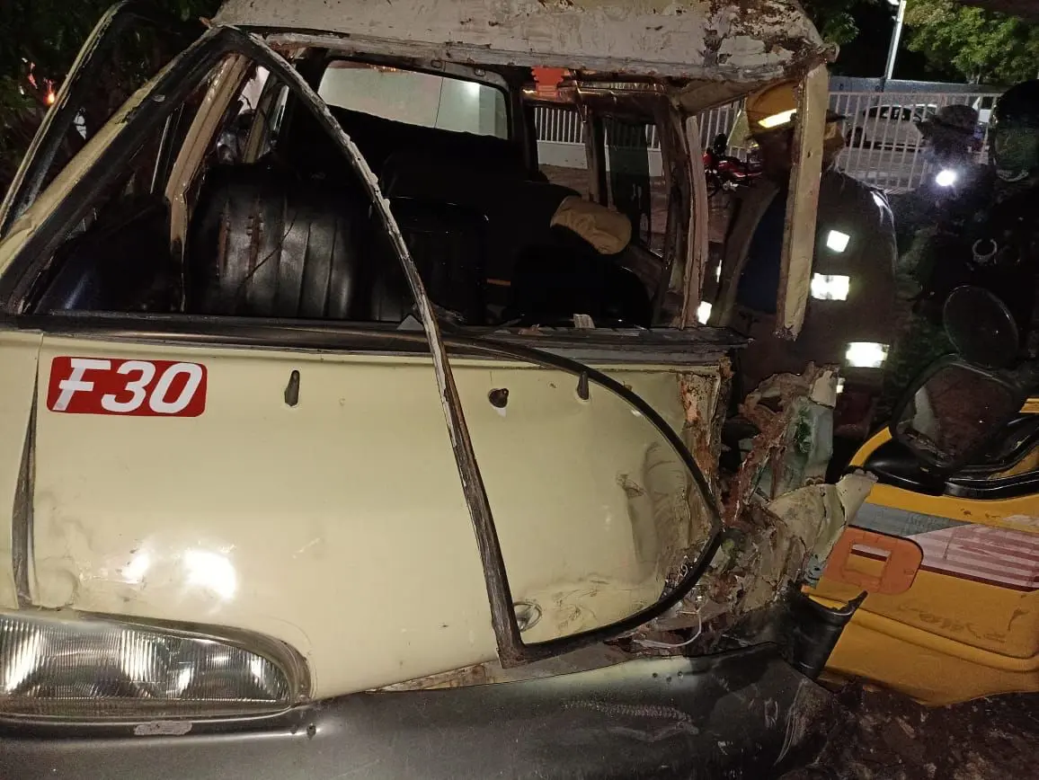 Cinco heridos en accidente de tránsito en la avenida Independencia