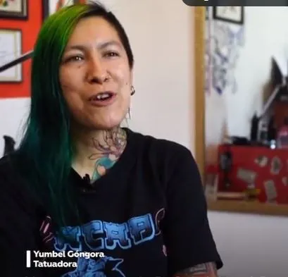 ¿Quién es Yumbel Góngora, la tatuadora del presidente de Chile?