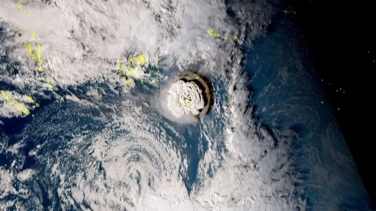 Tsunami golpea la costa oeste EE.UU. y Canadá tras la erupción en Tonga