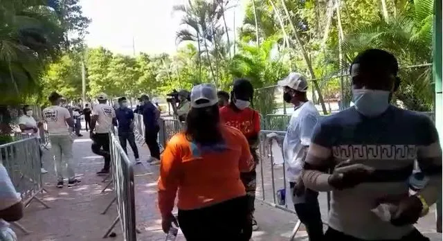 Algunos asistentes de la Batalla de la Fe no están vacunados o solo tienen una dosis