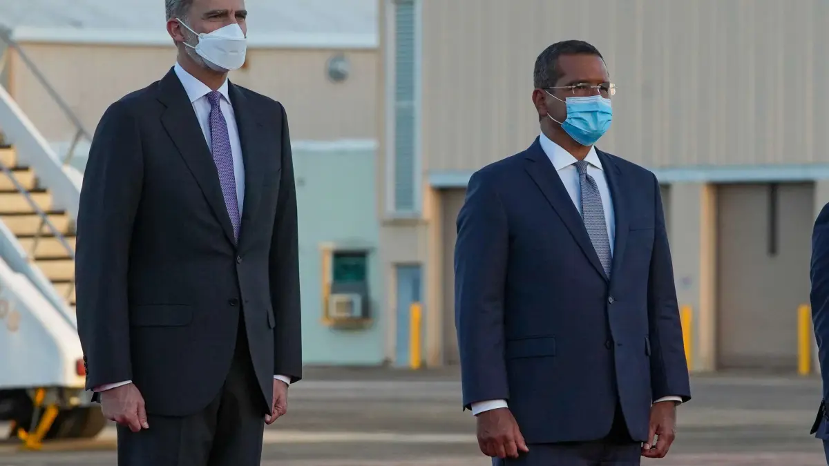 El rey Felipe VI se reúne con el gobernador de Puerto Rico