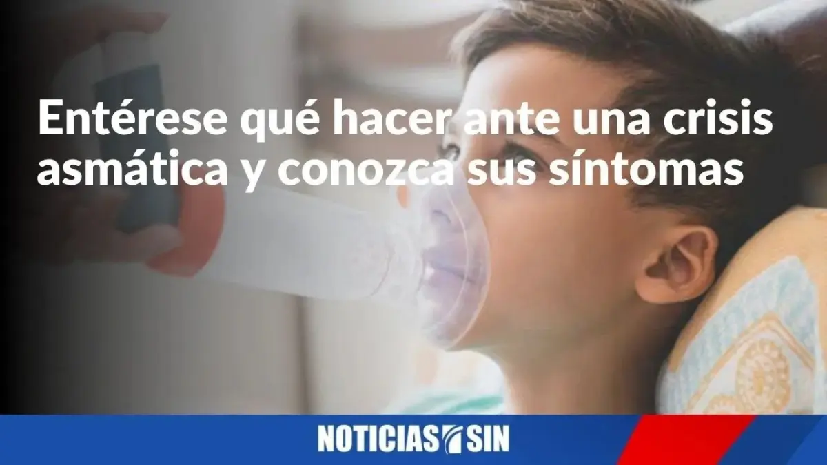 Entérese qué hacer ante una crisis asmática