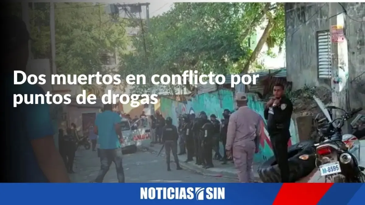 Dos muertos en conflicto por puntos de drogas