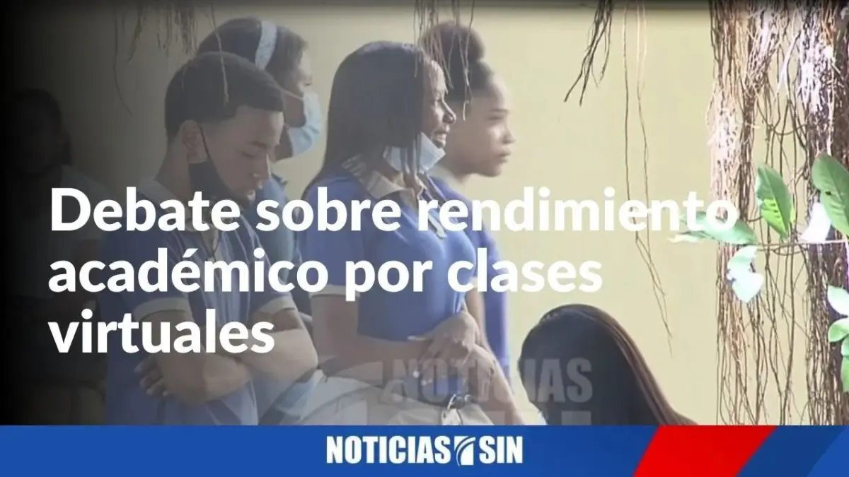 Debate sobre rendimiento académico por clases virtuales