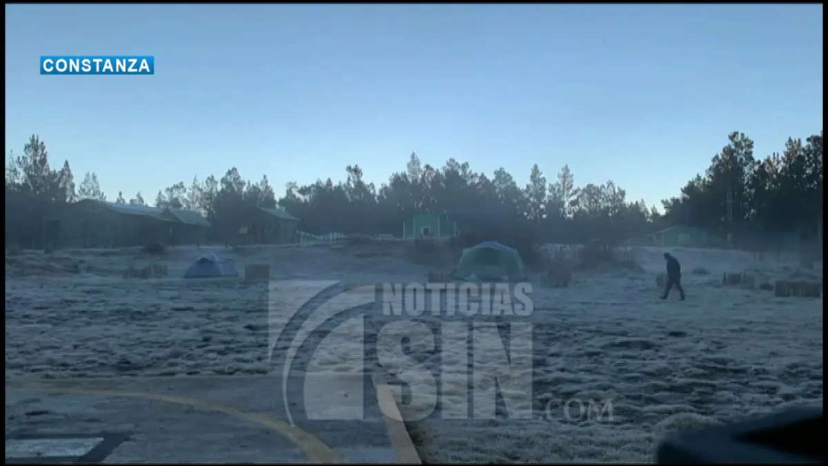 Bajas temperaturas afectan a Constanza