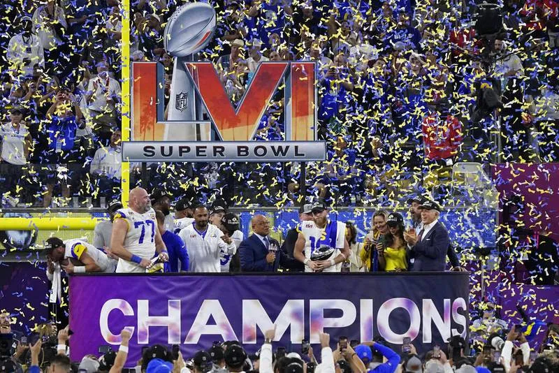 El Superbowl LVI, el más visto en Estados Unidos en los últimos 5 años