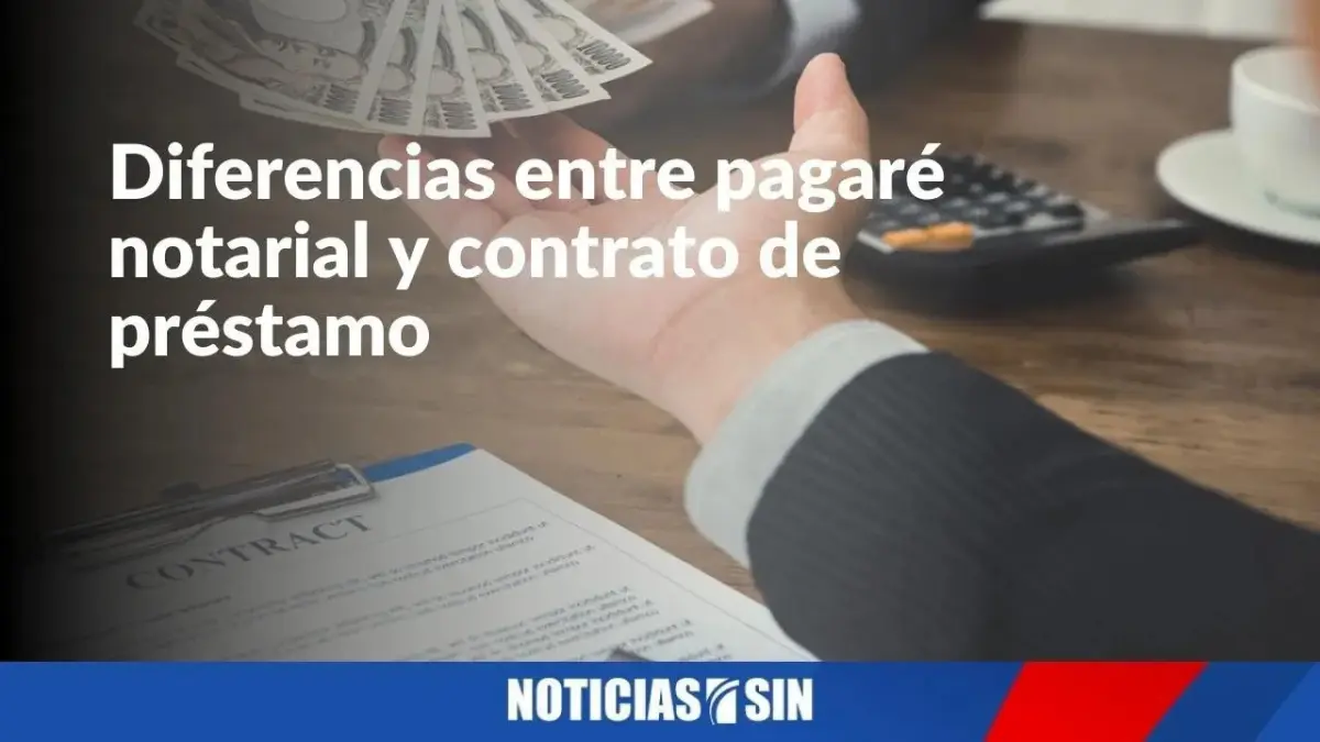 Diferencias entre pagaré notarial y contrato de préstamo