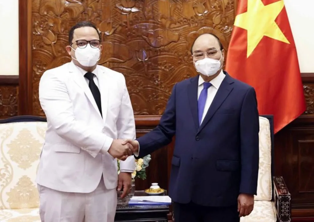 Nuevo Embajador de RD presenta cartas credenciales ante gobierno de Vietnam