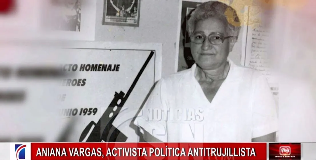 Aniana Vargas, activista política antitrujillista