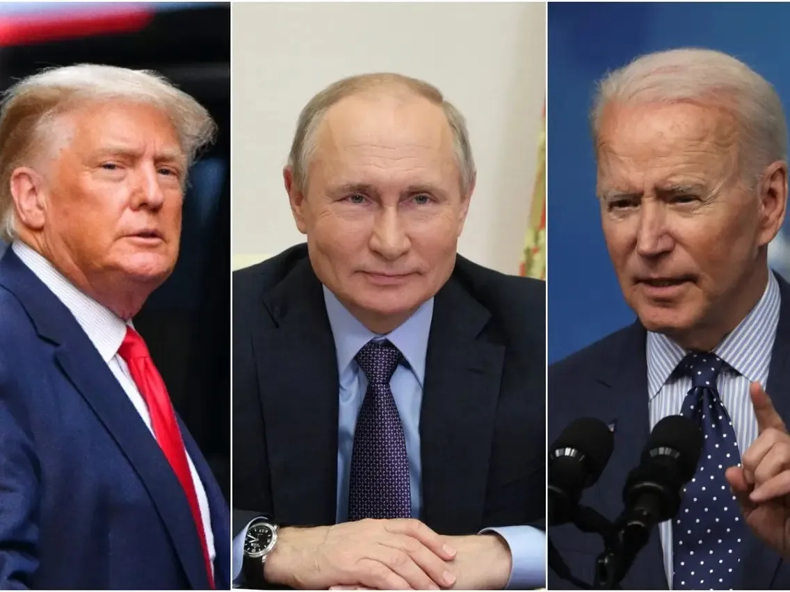 Donald Trump le pide a Putin que libere información “perjudicial” sobre familia de Biden