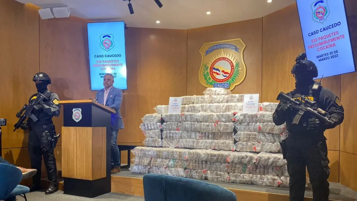 DNCD ocupa 510 paquetes de presumible cocaína en Puerto Multimodal Caucedo