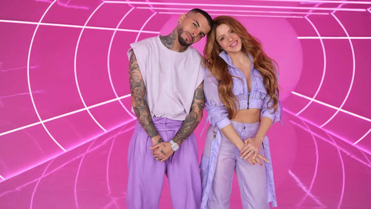 Shakira se une con Rauw Alejandro en su nuevo sencillo, Te felicito