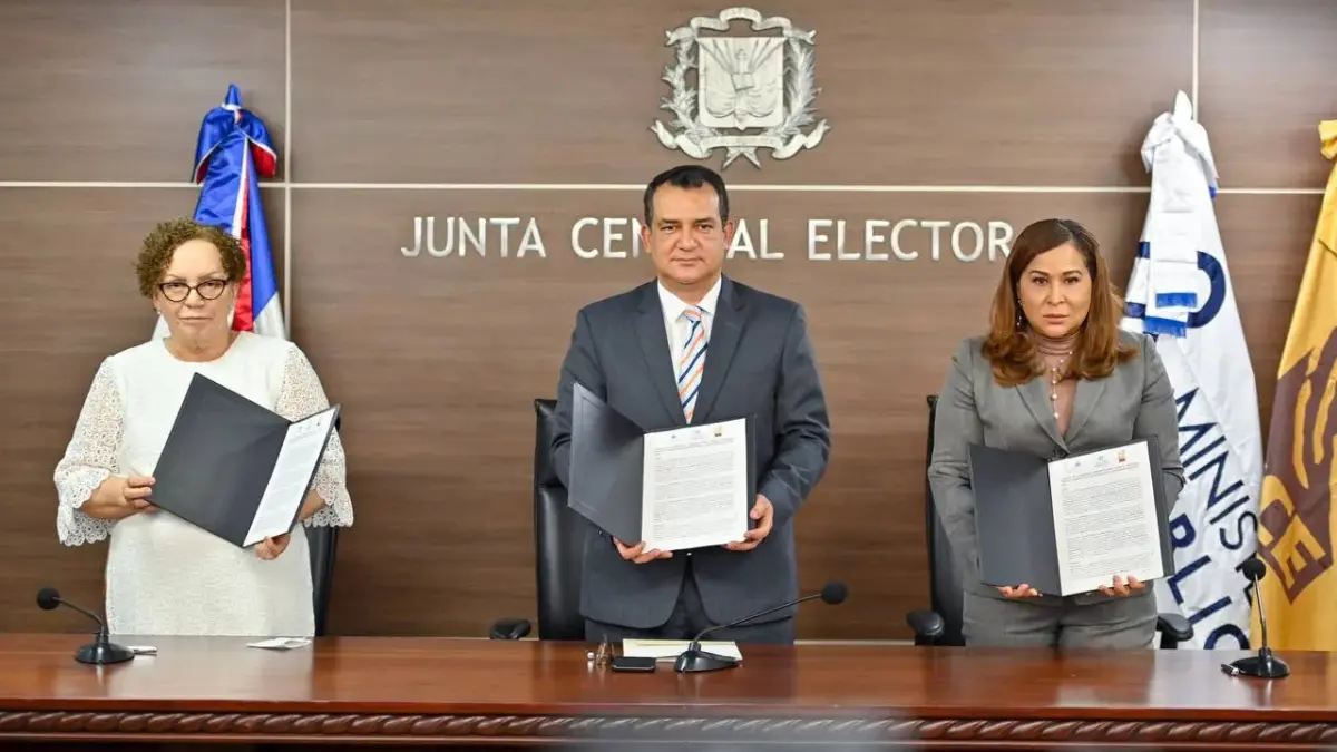 Ministerio de la Mujer, JCE y Procuraduría firman acuerdo para promover la igualdad de género