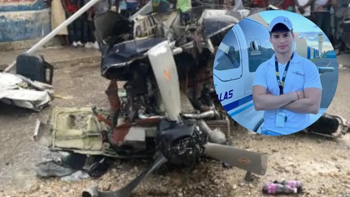 Video: Declaran tres días de duelo en comunidad La Coles por muerte de piloto dominicano