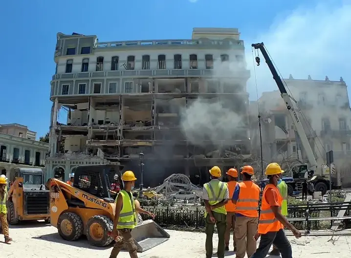 Sube a 43 la cifra de fallecidos por explosión en hotel en La Habana