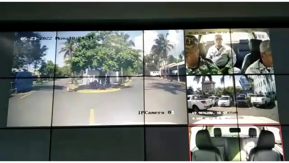 Detalles sobre funcionamiento de las cámaras instaladas en las unidades policiales