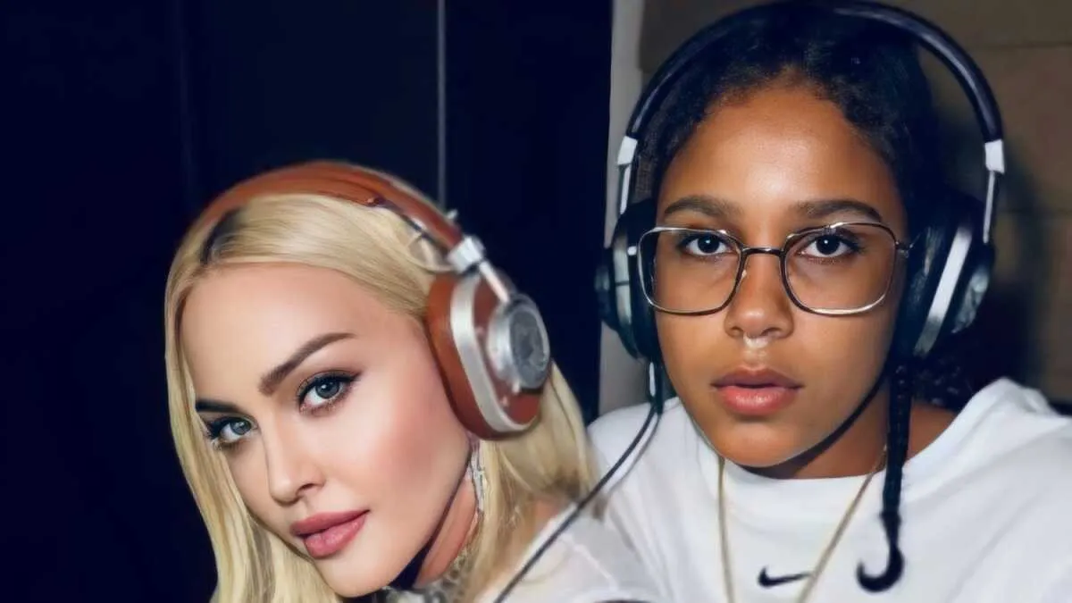 Video: Madonna y Tokischa encienden las redes tras intenso beso durante concierto de “Gay Pride”