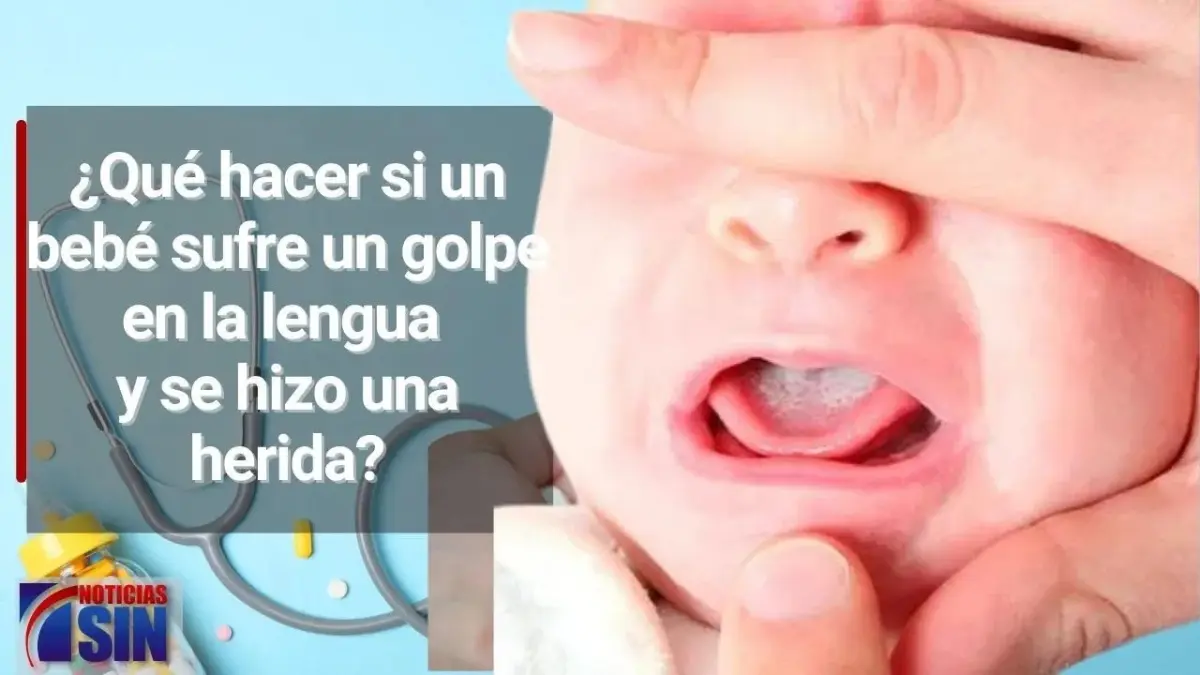 Recomendaciones si un bebé sufre heridas en su lengua
