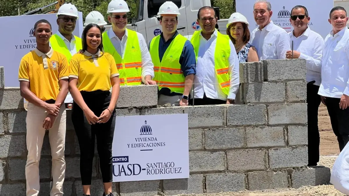 Presidente Abinader inicia construcción centro regional UASD en Santiago Rodríguez