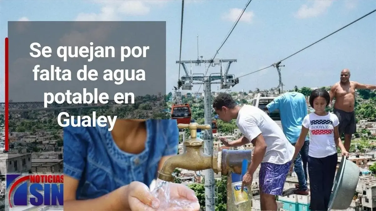 Residentes se quejan por falta de agua potable en Gualey