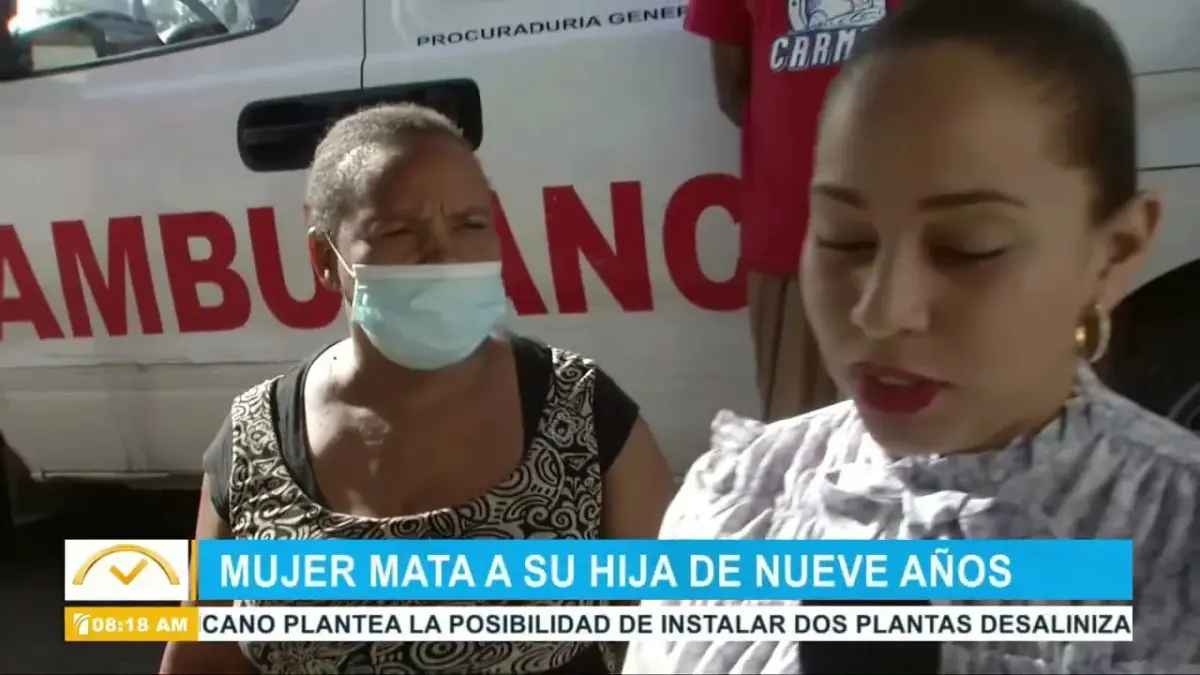 Madre mata a su hija de 9 años en Villa Francisca
